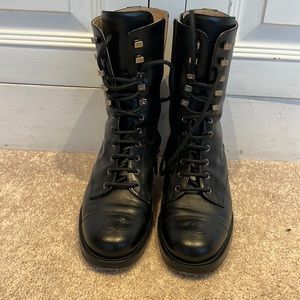 Chanel boots authentic great condition black size 40